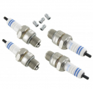 Spark plug Bosch W8AC for stock engines Typ1 Engine SET of 4